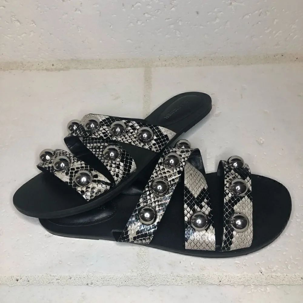 Marc Fisher Slide Sandal Bryte 8.5